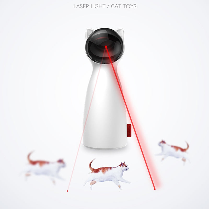 Automatic LED Laser Fun for Cats