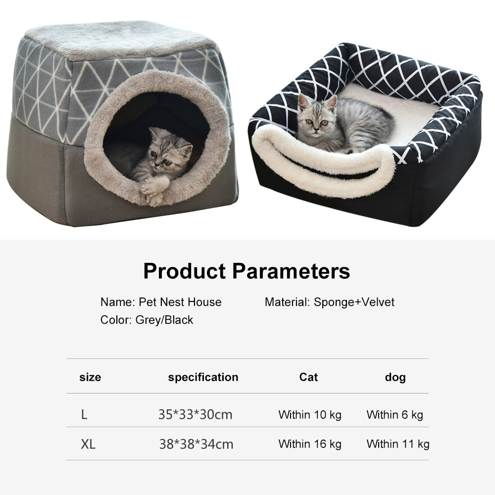 Pet Cat Bed Villa