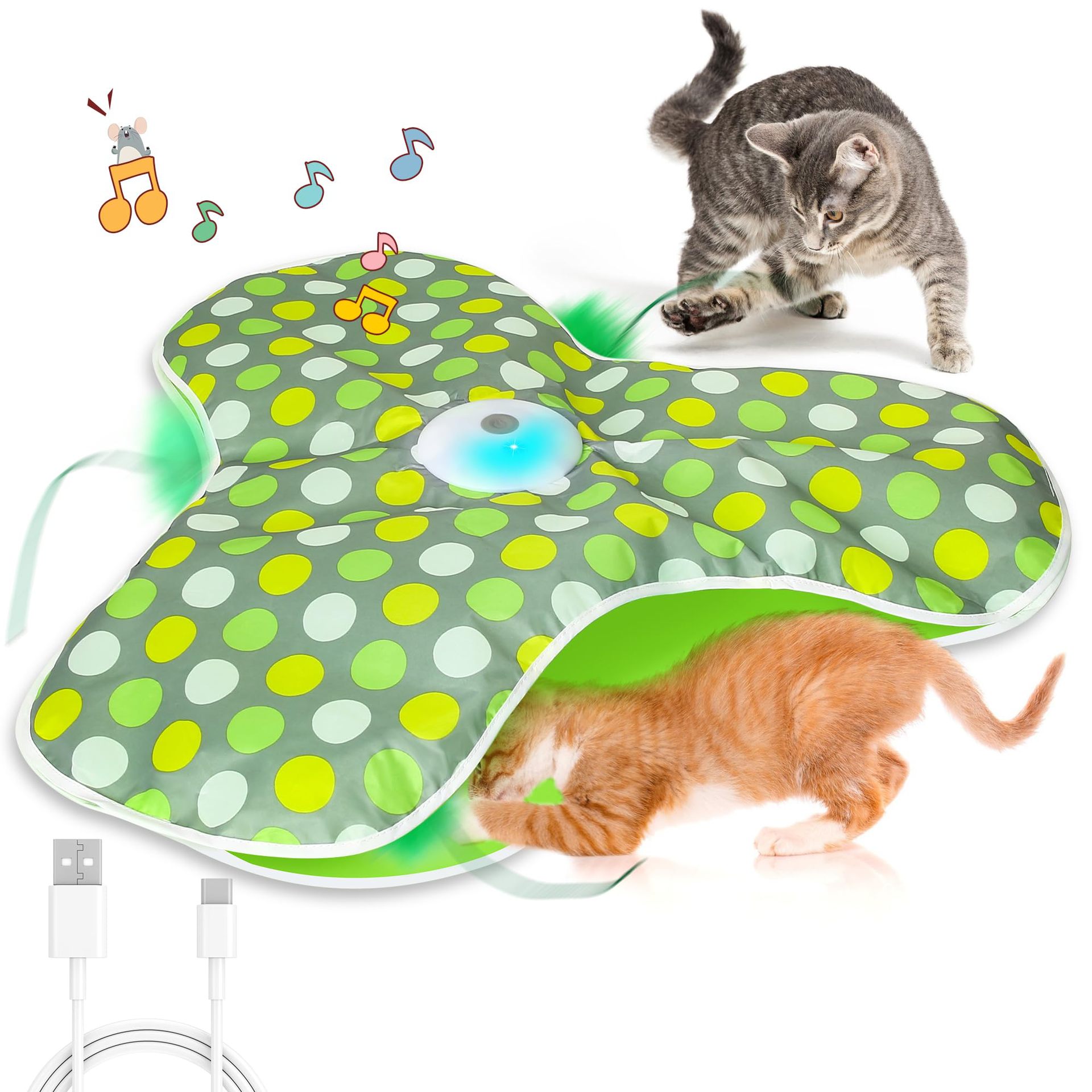 Rechargeable Interactive Cat Toy
