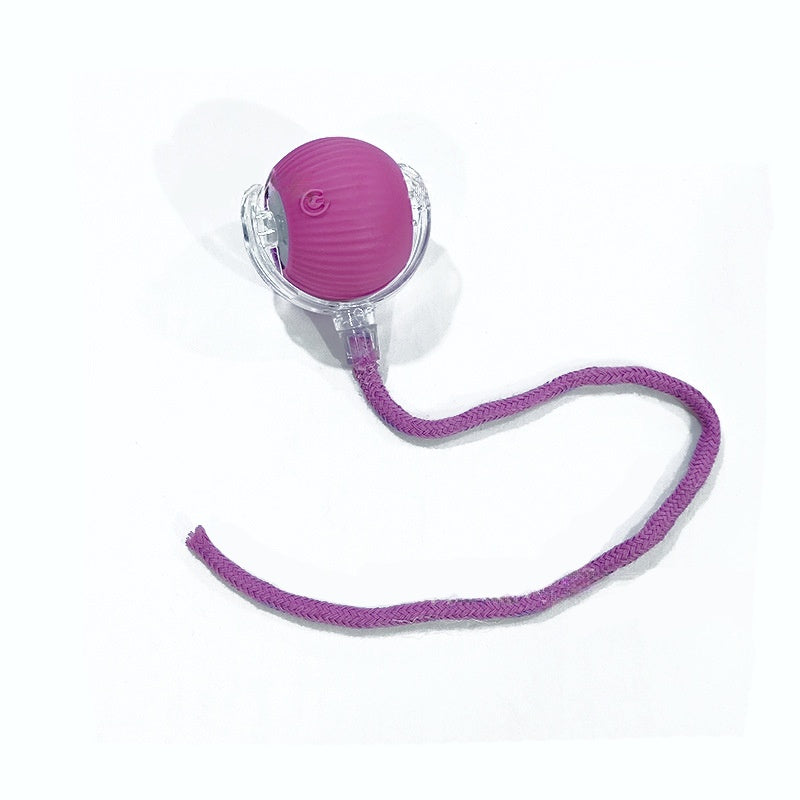 Cat Interactive Ball Toys Automatic Rolling Ball For Kitten Rechargeable Smart Pet Electric Toys With Teaser Sensor Cat Ball Toy