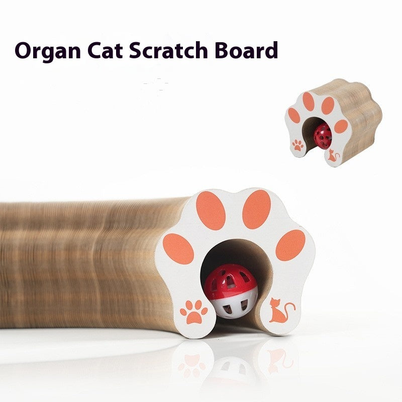 Organ Cat Scratch Board