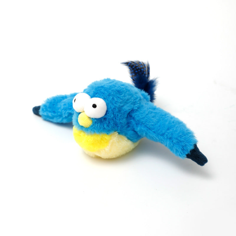 Jumping, Chirping Bird Plush