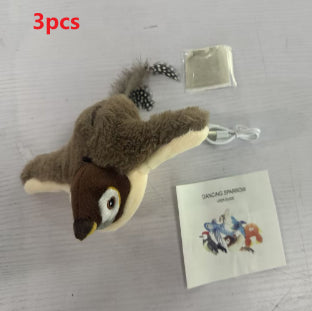 Jumping, Chirping Bird Plush