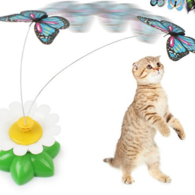 Interactive Flower Toy for Cats