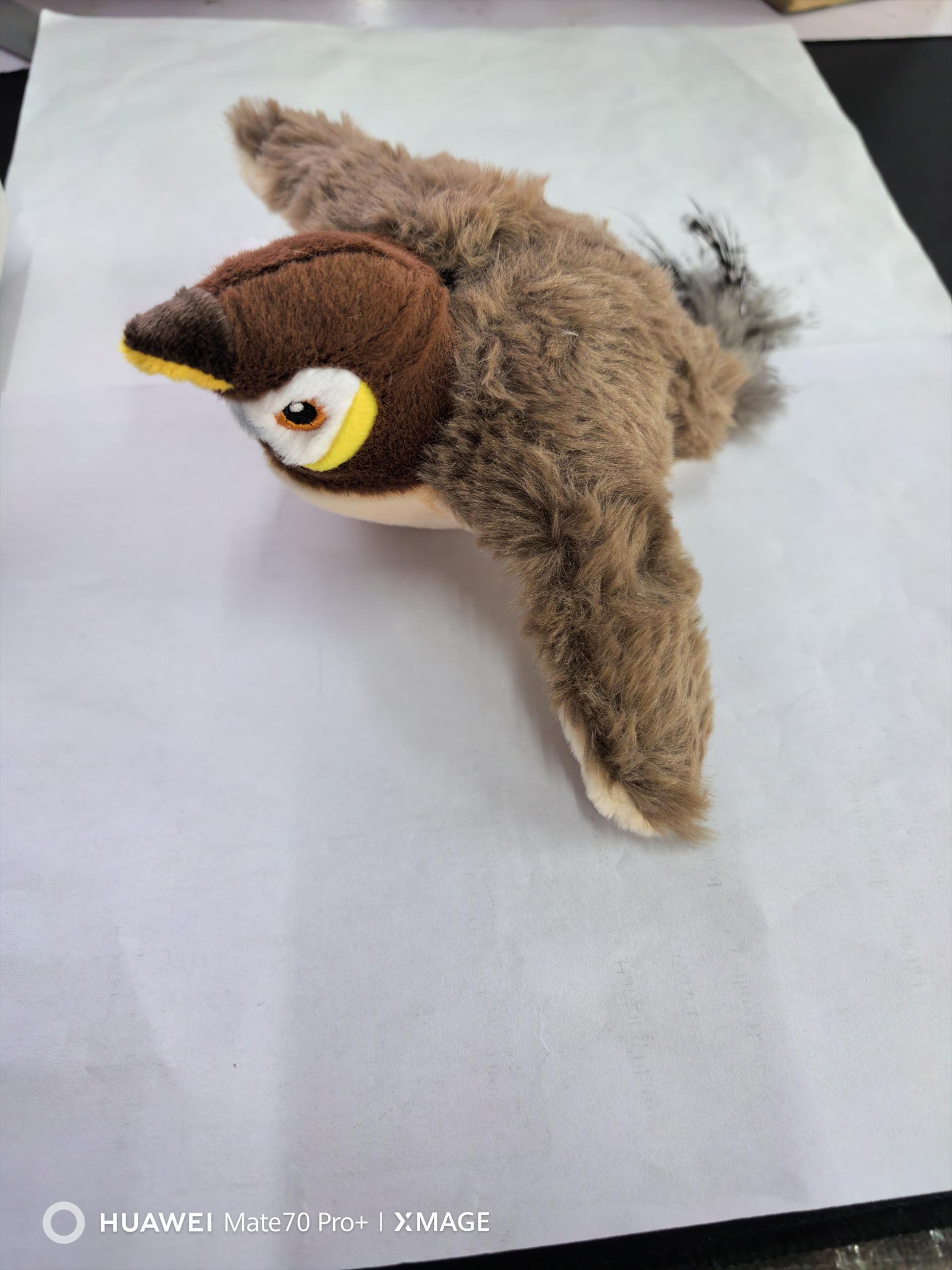Jumping, Chirping Bird Plush